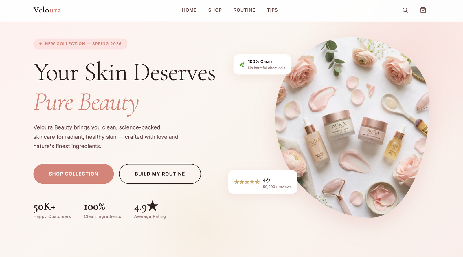 Veloura Beauty Preview